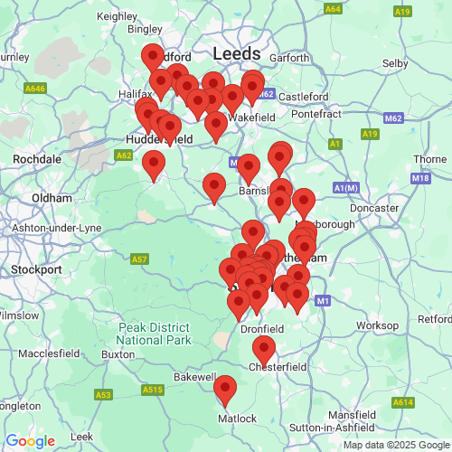 Map of Recent Inspections