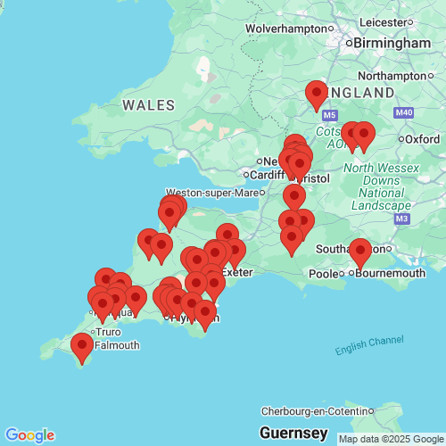 Map of Recent Inspections